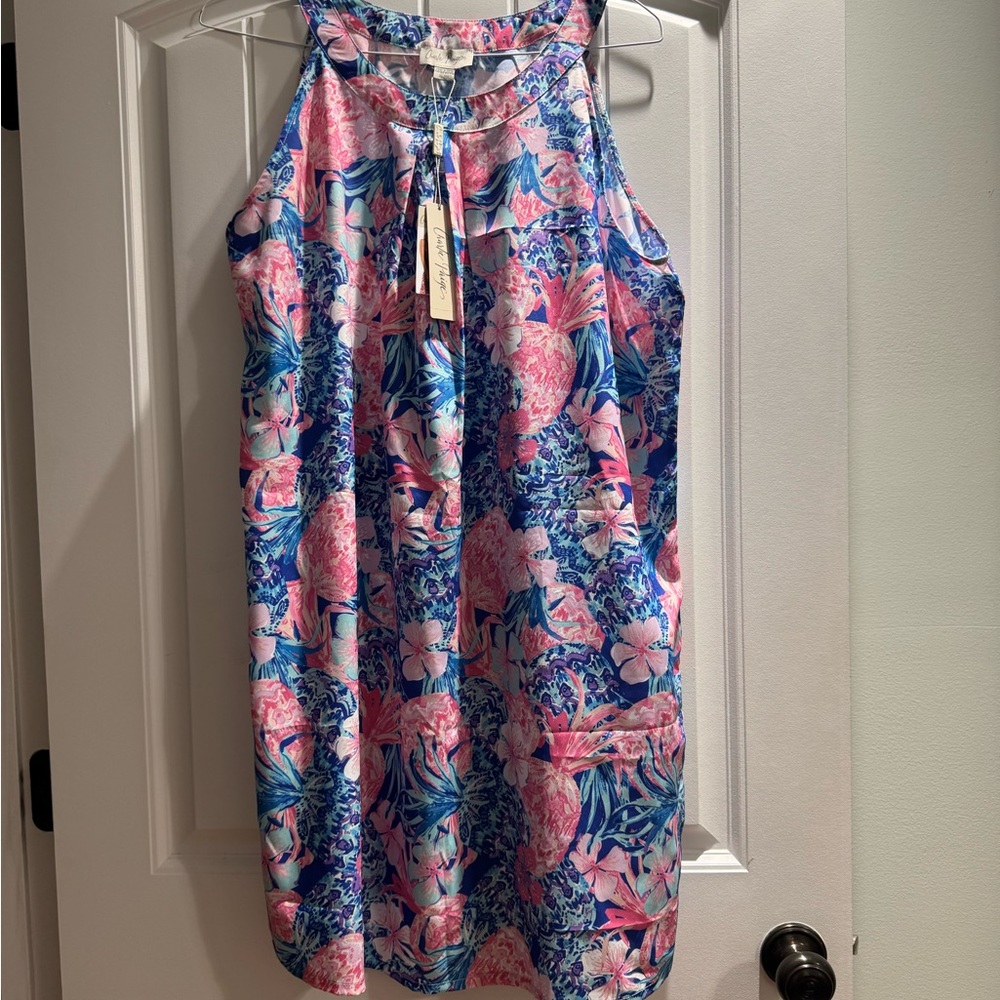 Charlie Paige Multicolor Floral Dress